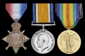 Three: Private C. Parker, 21st Battalion London Regiment (First Surrey Rifles), killed in action, France/Flanders, 8...