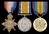 Three: Private F. J. Duckett, 1st Battalion Canadian Infantry, who died of wounds, France/Flanders, 16 March...