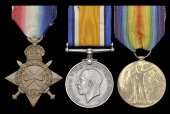 Three: Private R. F. Bayliss, 28th Battalion Canadian Infantry, killed in action, 9 August 1918

1914-15 Star...