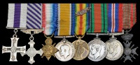 A Great War infantry subaltern’s Somme M.C., pilot’s D.F.C. group of eight awarded to Flight Lieutenant I....