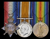 Three: 2nd Lieutenant J.H. Dickson, Royal Air Force, late Black Watch and Royal Flying Corps, who completed numerous...