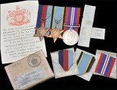 Three: Flight Sergeant S. J. Lytle, Royal Air Force, who was killed in action while serving as a Wireless operator /...