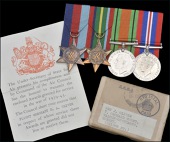 Three: Flight Sergeant H. A. Oliver, Royal Air Force, who was killed when his Blenheim of No. 27 Squadron crashed as...