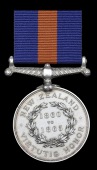 New Zealand 1845-66, reverse dated 1860 to 1865 (247 Ralph Leigh, 65th Regt.) officially impressed naming, minor...
