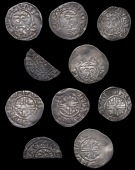 Richard I (1189-1199), Pennies (4), all class IVc, London, Fulke, fvlke · o[n · lvn]d, obv. reads henicvs,...