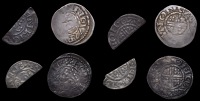 John (1199-1216), Pennies (2), both class IVc, Canterbury, Iohan, [ioh]an on can, 1.48g/12h, iohan on can, 1.23g/3h,...