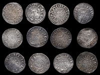 John (1199-1216), Pennies (12), all class Vb 2, Bury St Edmunds, Fulke, fvlke · on · s · adm, 1.43g/1h (SCBI Mass...