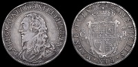 Charles I (1625-1649), Pattern Broad or Halfcrown, 1630, by N. Briot, in silver, signed b both sides, uncrowned bust...