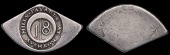 BUTE, Rothesay, Rothsay Mills, a Spanish-American cut Third-Dollar, obv. countermarked payable at rothsay mills ◊...