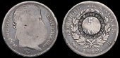 LANARKSHIRE, Dalzell, Dalzell Farm, a FRANCE, Napoleon I, 5 Francs, 1812b, Rouen, rev. countermarked payable at...