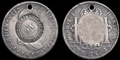 RENFREWSHIRE, Greenock, McFie, Lindsay & Co, a MEXICO, Ferdinand VII, 8 Réales, 1817jj, Mexico City, obv....