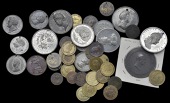 Queen Caroline’s Return to England, 1820, a white metal medal by J. Westwood, 43mm (BHM 1025); Milan Plot, 1820, a...