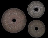 Trinidad, CHAGUARAMAS, Tucker’s Valley Estate, uniface brass 1 Task, back stamped wt [William Tucker] (Lyall 514;...