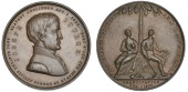 Medals, Jamaica, St Ann’s Bay Anti-Slavery Society, 1839, a copper medal by J. Davis, from the same dies as...