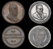 Medals, Jamaica, Jamaica College, Musgrave Medal, a copper award by A. Toft for Elkington, from the same dies as...