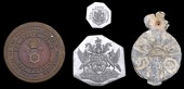 Medals, Jamaica, St. Catherine Parochial Board, a bronzed lead-filled impression of the Board’s Seal, c. 1880,...
