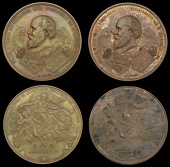 Medals, Jamaica, Netherlands, International Colonial and Export Trade Exhibition, Amsterdam, 1883, copper award...