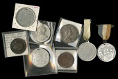 Medals, Jamaica, Victoria, Golden Jubilee Demonstration, Kingston, 1887, a white metal medal, 39mm; George V,...