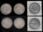 Medals, Jamaica, The Swettenham Inter-Colonial Rifle Cup, silver award medals by Mappin & Webb (3), Victory with...