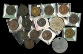 Medals, Jamaica, Jamaica Schools Championships, bronze award medals (10), 1910-21 and 1941, all 34mm; together with...