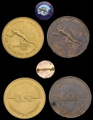 Medals, Jamaica, The IX Central American and Caribbean Games, Kingston, 1962, medals (2), in gilt-bronze and bronze,...