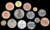 Medals, Jamaica, St Ann’s Parish Council, a plated bronze medal, 51mm; Numismatic Meeting, Puerto Rico, 1982, a...
