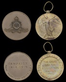 Medals, Miscellaneous, ENGLAND, Victory Medal (2969 Pte. A.G. Lewis, Br. W.I.R.); Royal Artillery, Capt. J.L.C....