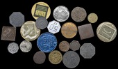 Germany, AUGSBURG, Kaminkehrer [Chimney sweep], 1551, copper, 26mm (Neumann 6652), Messerschmitt AG, zinc Cantine...