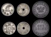 Hong Kong, Hong Kong Hotel, One Drink, copper, 20mm (cf. Baldwin HK 46, 1004); Jones Brooks, Huddersfield & Hirst...