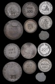 Madeira, Conferencia de S. Vicente de Paul, aluminium 50 Réis, 21mm (cf. Pascoal 170); Empresa Balnear, Funchal,...