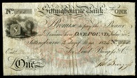 KENT, Sittingbourne, Sittingbourne Bank, One Pound, 12 May 1824, no. 795, for Loud, Burgess & Co, signed by Thomas...