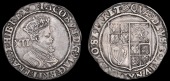 James I (1603-1625), Second coinage, Shilling, mm. rose, fourth bust, 5.91g/6h (N 2100; S 2655). Nearly very fine...