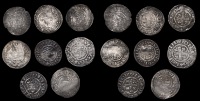 Henry II (1154-1189), Short Cross coinage, Pennies (8), all class Ib, Lincoln (2), Edmund and Lefwine; London (2),...