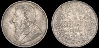 Paul Kruger, Shilling, 1894 (Hern Z19; KM. 5). Better than extremely fine, patchy toning 	£100-150