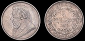 Paul Kruger, Shilling, 1896 (Hern Z21; KM. 5). Extremely fine 	£100-150