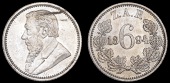 Paul Kruger, Sixpence, 1894 (Hern Z13; KM. 4). Minor surface marks, otherwise virtually as struck 	£500-700