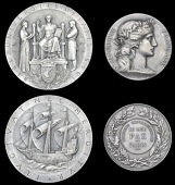 FRANCE, Université de Paris, 1895, a silver medal by J.-C. Chaplain, f68mm (PBE –; CGMP p.78; BM Acq. 1978-82,...