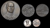 GERMANY, Sinking of HMSS Aboukir, Cressy and Hogue off Ijmuiden, 1914, a silver medal by M. Ziegler and H....