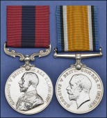 A Great War D.C.M. pair awarded to Serjeant P. Haith, 8th Battalion Royal Lancaster Regiment, killed in action,...