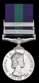 General Service 1918-62, 2 clasps, Arabian Peninsula, Brunei (4250083 L.A.C. K. H. Shires, R.A.F.), better than very...