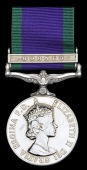 A scarce Borneo operations General Service Medal to a member of the New Zealand S.A.S.

General Service 1962, 1...