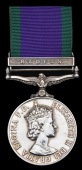 General Service 1962, 1 clasp, Radfan (23707456 Sig. J. Hanlon, R. Sigs.) good very fine	 £70-90