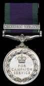 General Service 1962, 1 clasp, Northern Ireland (24281567 Tpr. G. R. Gee, 14/20 H.) good very fine	 £60-80