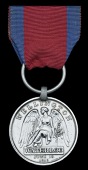 Waterloo 1815 (Lieut. Thomas Reynolds, 2nd Batt. 73rd Reg. Foot.) fitted with original steel clip and ring...