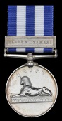 Egypt and Sudan 1882-89, 1 clasp, El-Teb-Tamaai (932. Pte. A. Barclay, 1/Rl. Highrs.) nearly extremely fine 	 £600-800