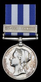 EGYPT AND SUDAN 1882-89, 1 clasp, El-Teb-Tamaai (147, Pte. J. McNally, 1/Rl. Highrs.) extremely fine	 £600-800