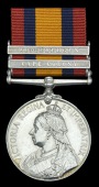 Queen’s South Africa 1899-1902, 2 clasps, Cape Colony, Wittebergen (7287 Pte. A. Welsh, 2nd Rl: Highldrs.)...