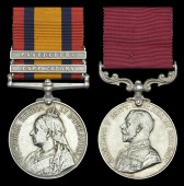 Pair: Sergeant W. Docherty, Military Provost Staff Corps, late Royal Highlanders

Queen’s South Africa...