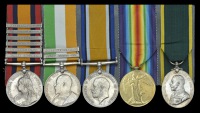 Five: Sergeant H. Strong, King’s Own Scottish Borderers, late Royal Highlanders

Queen’s South Africa...