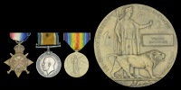 Three: Private William Mackenzie, 9th Battalion, Royal Highlanders, killed in action First Day of the Battle of...